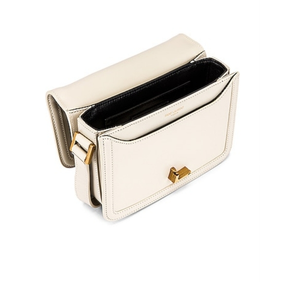 *SOLD* YSL Solferino Small Satchel in White Leather - Picture 3 of 8